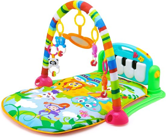 HiBaby 3-in-1 Interactive Play Mat- Green